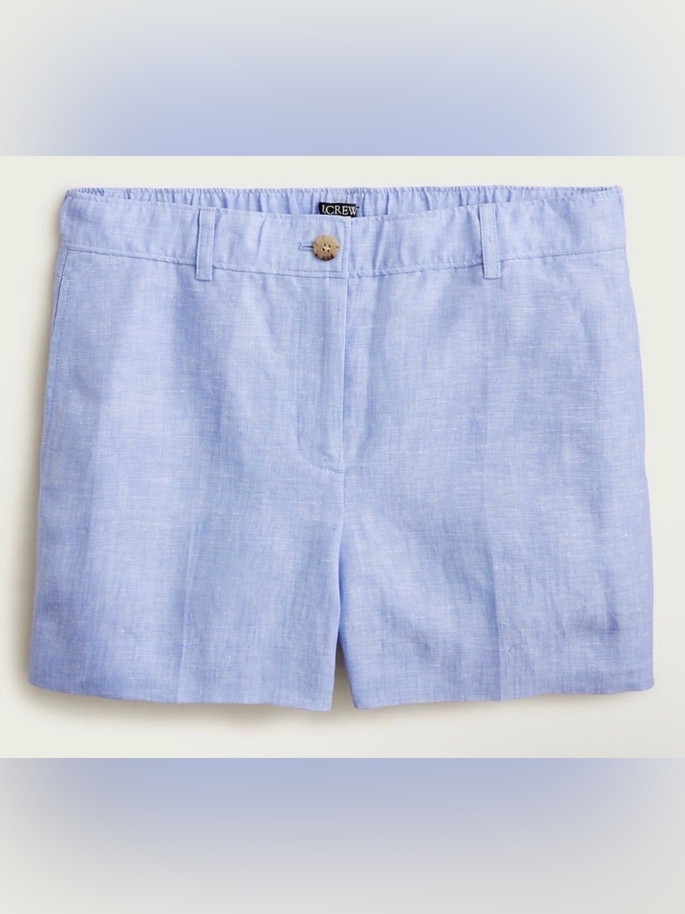 J. Crew 3” Harbor Shorts in Linen - Picture 2 of 7